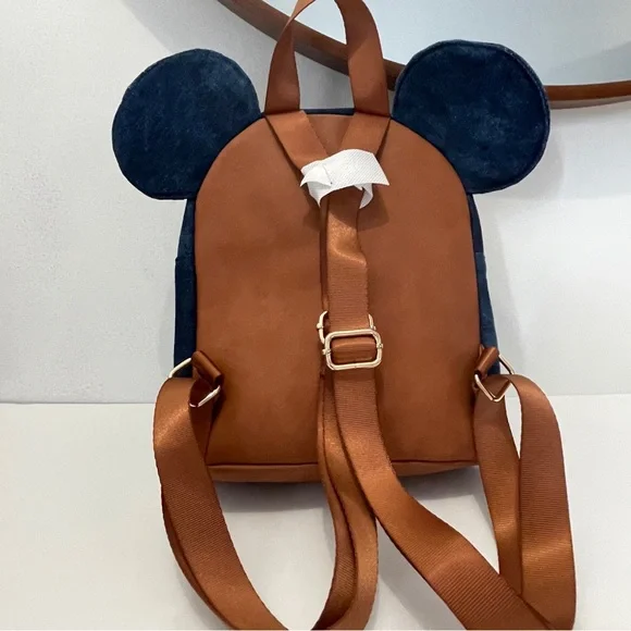 *** SOLD *** 🚨HOST PICK!🚨 NWT Disney Mickey Mouse Denim Mini Backpack - Picture 3 of 5
